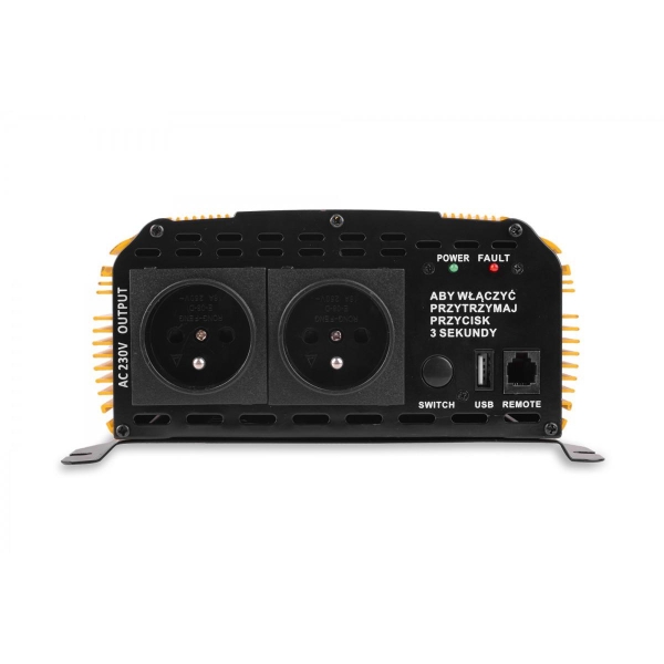 PRZETWORNICA VOLT POLSKA SINUS PLUS 1200 12V / 230V 600/1200W