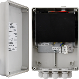 Switch 6-portowy S64H z zasilaczem do 4 kamer IP w obudowie hermetycznej