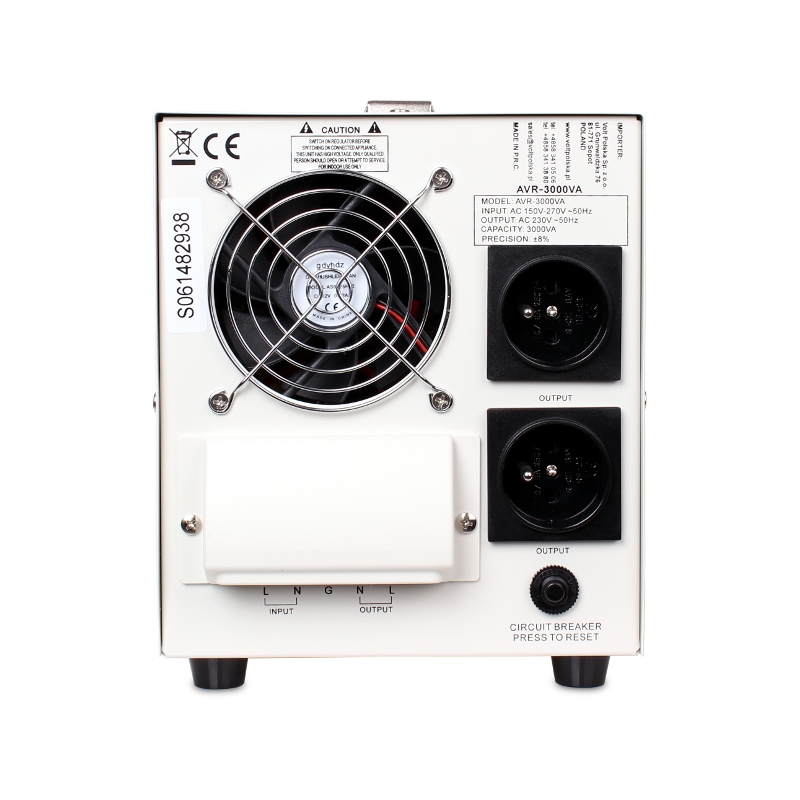 STABILIZATOR NAPIĘCIA VOLT POLSKA AVR 3000